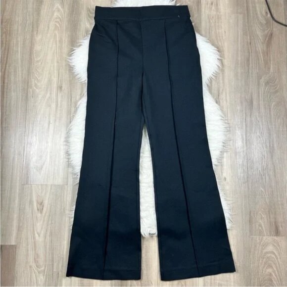 Spanx Flare Black Work Wear Pants Size Large Petite - Picture 2 of 3